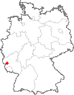 Karte Bergweiler bei Wittlich